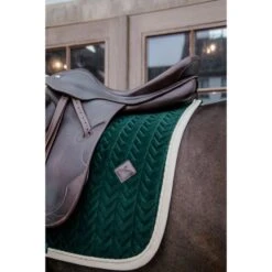 Kentucky Horsewear Kentucky Dressur Satteldecke Classic Konstrast Pine Green Warmblut -Waldhausen Verkaufe kentucky 485a6988.b91e9d