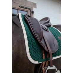 Kentucky Horsewear Kentucky Dressur Satteldecke Classic Konstrast Pine Green Warmblut -Waldhausen Verkaufe kentucky 485a6993.3aa21e