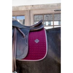Kentucky Horsewear Kentucky Dressur Satteldecke Classic Leder Dusty Blue Warmblut -Waldhausen Verkaufe kentucky 485a7922.14c1ce 1