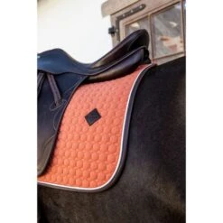 Kentucky Horsewear Kentucky Dressur Satteldecke Classic Leder Orange Warmblut -Waldhausen Verkaufe kentucky 485a7967.533928