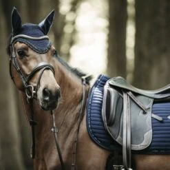 Kentucky Horsewear Kentucky Dressur Satteldecke Pearls Weiß Warmblut -Waldhausen Verkaufe kentucky dressuur zadeldekje pearls navy 3.b21d41 1