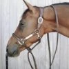 Kentucky Horsewear Kentucky Kette Leather Covered Braun 270cm