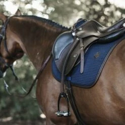 Kentucky Horsewear Kentucky Springsatteldecke Color Edition Leder Navy Warmblut -Waldhausen Verkaufe kentucky spring zadeldekje color ed leather navy 3.67e173 2