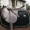 Kentucky Horsewear Kentucky Springsatteldecke Corduroy Schwarz Warmblut -Waldhausen Verkaufe kentucky spring zadeldekje corduroy zwart.89af23