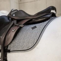Kentucky Horsewear Kentucky Schabracke Pied-de-Poule Springen Braun Warmblut -Waldhausen Verkaufe kentucky zadeldekje pied de poule springen black.940eef 1