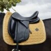 Kentucky Horsewear Kentucky Dressur Satteldecke Velvet Senffarben Warmblut