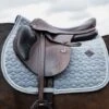 Kentucky Horsewear Kentucky Springsatteldecke Velvet Hellblau Warmblut -Waldhausen Verkaufe kentucky zadeldekje velvet springen light blue.9d0d68 5