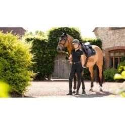 LeMieux Satteldecke Jumping Puissance Wildleder Schwarz -Waldhausen Verkaufe lemieux it03806 lifestyle puissancesuedeccpad black 6 16x9.a6123e 1