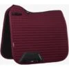 LeMieux Schabracke Prosport Plain Square D-Ring Dressur Burgunderrot -Waldhausen Verkaufe lemieux lm cottondressage burgundy1 hr.5c1287 2