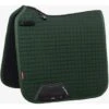 LeMieux Schabracke Prosport Plain Sq D-Ring DR Grün L (Full) -Waldhausen Verkaufe lemieux lm cottondressagepad green hr.79eb51 4