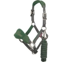 LeMieux Halfter Vogue Sage XWarmblut -Waldhausen Verkaufe lm vogueheadcollar huntergreen hr.188970 2