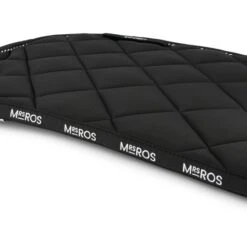 Mrs. Ros Schabracke Iconic Dressur Marble Grey -Waldhausen Verkaufe mrs 1062 dekje zwart detail detail borduur logo dekje.4a085f 1