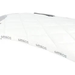 Mrs. Ros Schabracke Iconic Dressur Performance White VB -Waldhausen Verkaufe mrs 1065 dekje wit detail detail borduur logo dekje.99918b 3