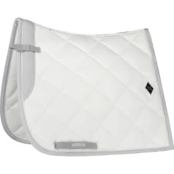 Mrs. Ros Schabracke Iconic Dressur Foxy Red Warmblut -Waldhausen Verkaufe mrs 1065 dressuur dekje wit front.f72a9a 4