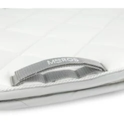 Mrs. Ros Schabracke Iconic Dressur Stormy Blue -Waldhausen Verkaufe mrs 1065 wit zadeldekje strap singel detail 1.c838ec