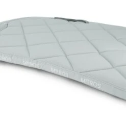 Mrs. Ros Schabracke Iconic Dressur Performance White VB -Waldhausen Verkaufe mrs 1078 dekje grijs detail detail borduur logo dekje.9e152d 3