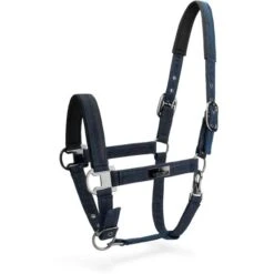 Mrs. Ros Halfter-Set Festive Schwarz -Waldhausen Verkaufe mrs ros 1460halstersetblauw front.5681e5