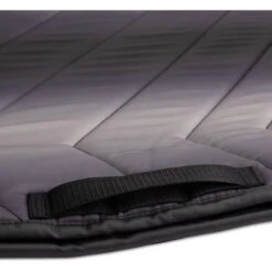 Mrs. Ros Schabracke Gradient Charmer Dressur Pebble Grey WB -Waldhausen Verkaufe mrs zadeldekje grijs zwart strap singel detail dekje 1.0d462f