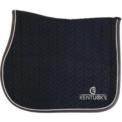 Kentucky Horsewear Kentucky Springsatteldecke Fishbone Leder Navy Warmblut -Waldhausen Verkaufe productkentucky 42576 01.4f49a1 1
