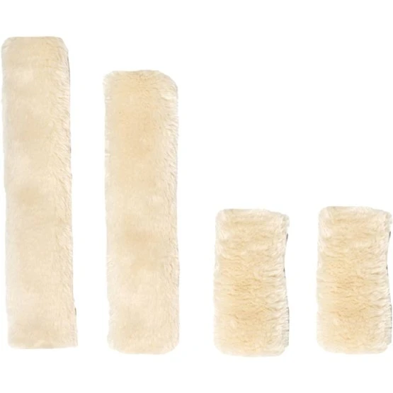 Kentucky Horsewear Kentucky Halfterschutz Sheepskin Braun 4st 6 Kentucky Horsewear Kentucky Halfterschutz Sheepskin Braun 4st – Bild 4