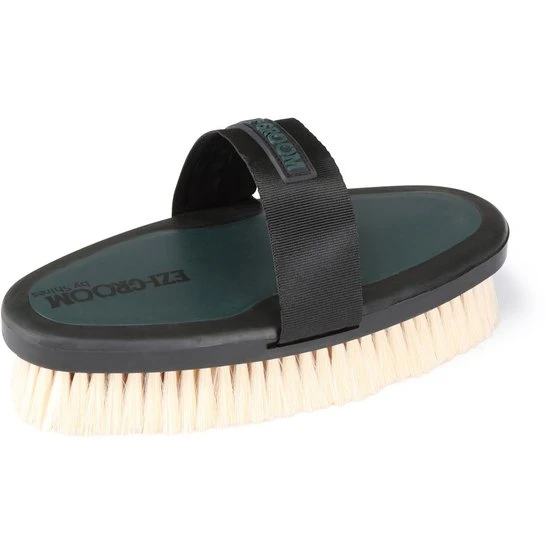 Ezi-groom By Shires Bürste Mit Ziegenhaar Burgunderrot L 8 Ezi-groom By Shires Bürste Mit Ziegenhaar Burgunderrot L – Bild 6