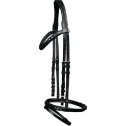 Waldhausen Trense Stone Schwarz/Silber Ijslander