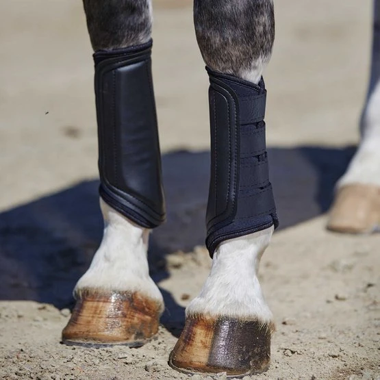 Weatherbeeta Beinschutz Prime Schwarz/Türkis 6 Weatherbeeta Beinschutz Prime Schwarz/Türkis – Bild 4